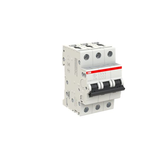 ABB System Pro M Compact S200 Miniature Circuit Breaker, 3-Pole, 25A, Type Z, 400V ac AC, 110 V dc DC, 10 kA Breaking