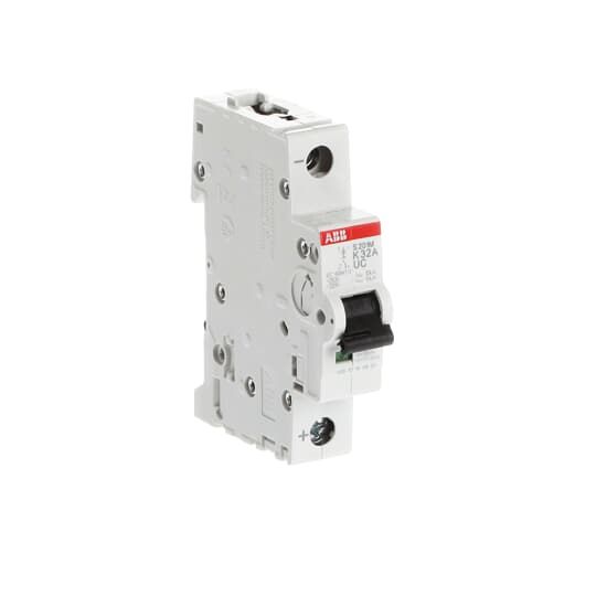 ABB System Pro M Compact S200 M UC Miniature Circuit Breaker, 1-Pole, 32A, Type K, 230V ac AC, 220 V dc DC, 10 kA