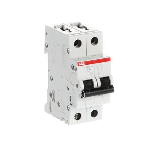 ABB System Pro M Compact S200M Miniature Circuit Breaker, 1-Pole, 32A, Type C, 230V ac AC, 60 V dc DC, 15 kA Breaking
