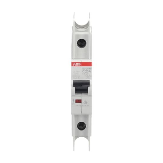 ABB SU200 M Miniature Circuit Breaker, 1-Pole, 25A, Type C, 277V ac AC, 48 V dc DC, 15 kA Breaking Capacity