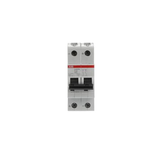 ABB System Pro M Compact S200 M UC Miniature Circuit Breaker, 2-Pole, 3A, Type C, 400V ac AC, 440 V dc DC, 10 kA