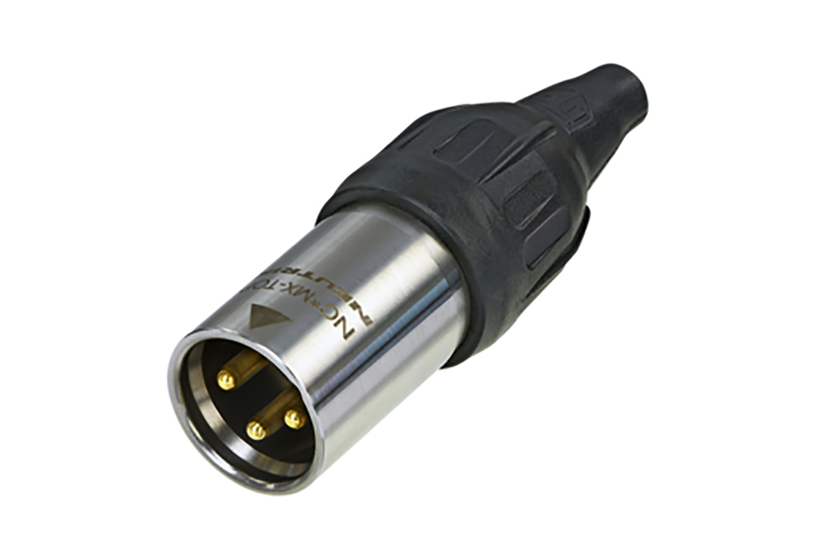 Neutrik Cable Mount XLR Connector, Male, 50 V