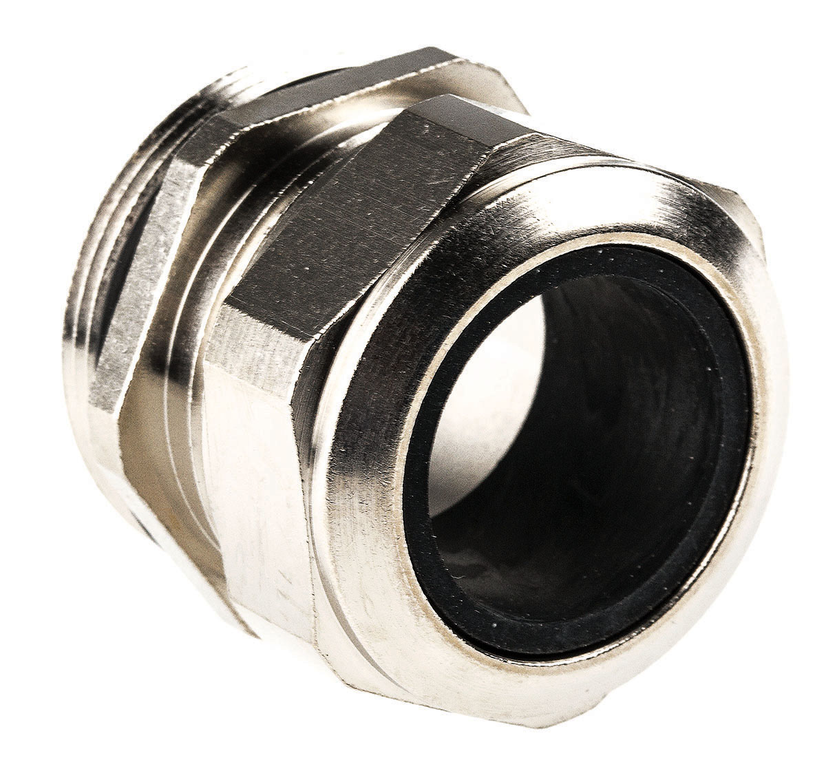 SES Sterling A1 Series Metallic Nickel Plated Brass Cable Gland, PG29 Thread, 19mm min., 27.5mm max., IP68