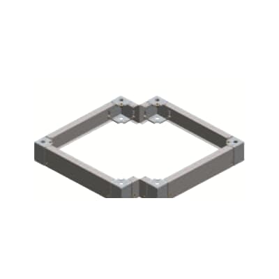 ABB 536 mm Plinth 825 mm for use with TriLine