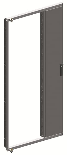 ABB OH10 Series Grey Steel Server Rack , 406 mm, 2100 mm Height 750 mm