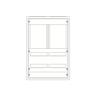 ABB 800 x 550 x 215 mm KS2080 Distribution Board
