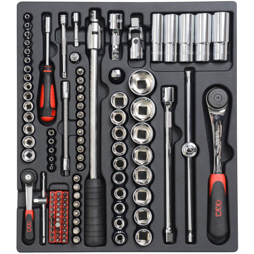 SAM 135 Piece Electrician Tool Kit with Module