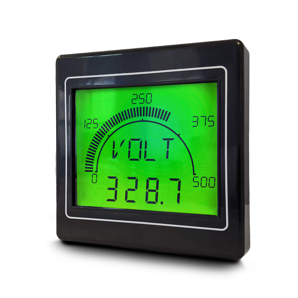 apm-max-m23-pu-4b Trumeter APM-MAX M21 and M23 LCD Digital Panel Multifunction Meter for Process Meter or a Shunt Meter,  68 mm  x 68 mm