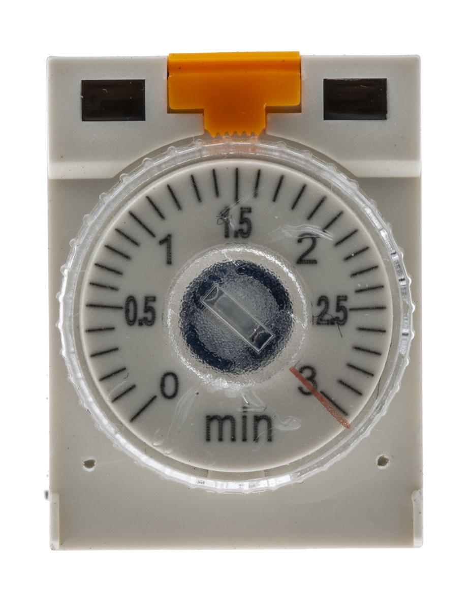 179-2942 RS PRO Plug In Timer Relay, 110V ac, 2-Contact, 0.1 → 3min, 1-Function, DPDT