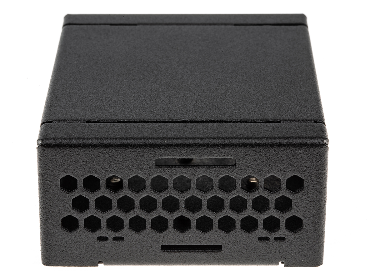 14891110 nVent SCHROFF Metal  Case for use with Raspberry Pi 2, Raspberry Pi 3 in Black