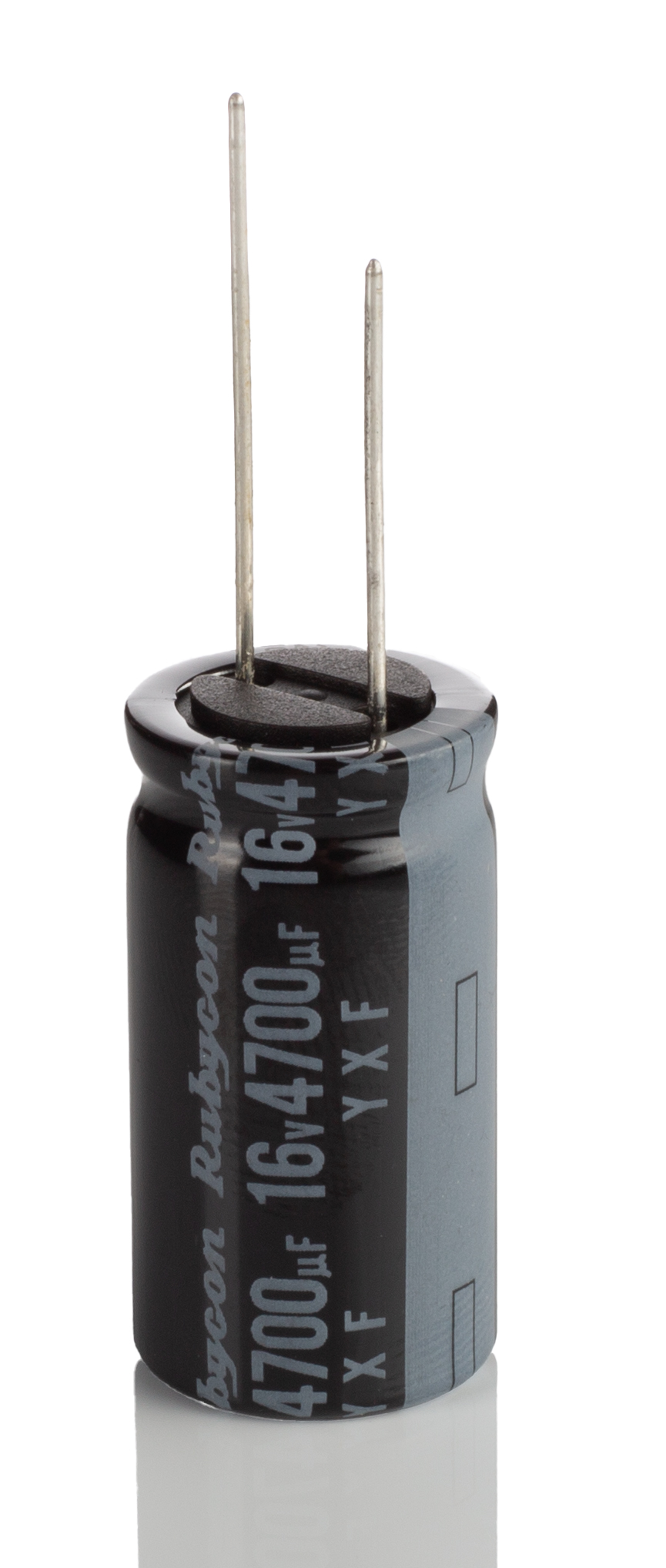 Rubycon 4700μF Aluminium Electrolytic Capacitor 16V dc, Radial, Through Hole - 16YXF4700M16X31.5