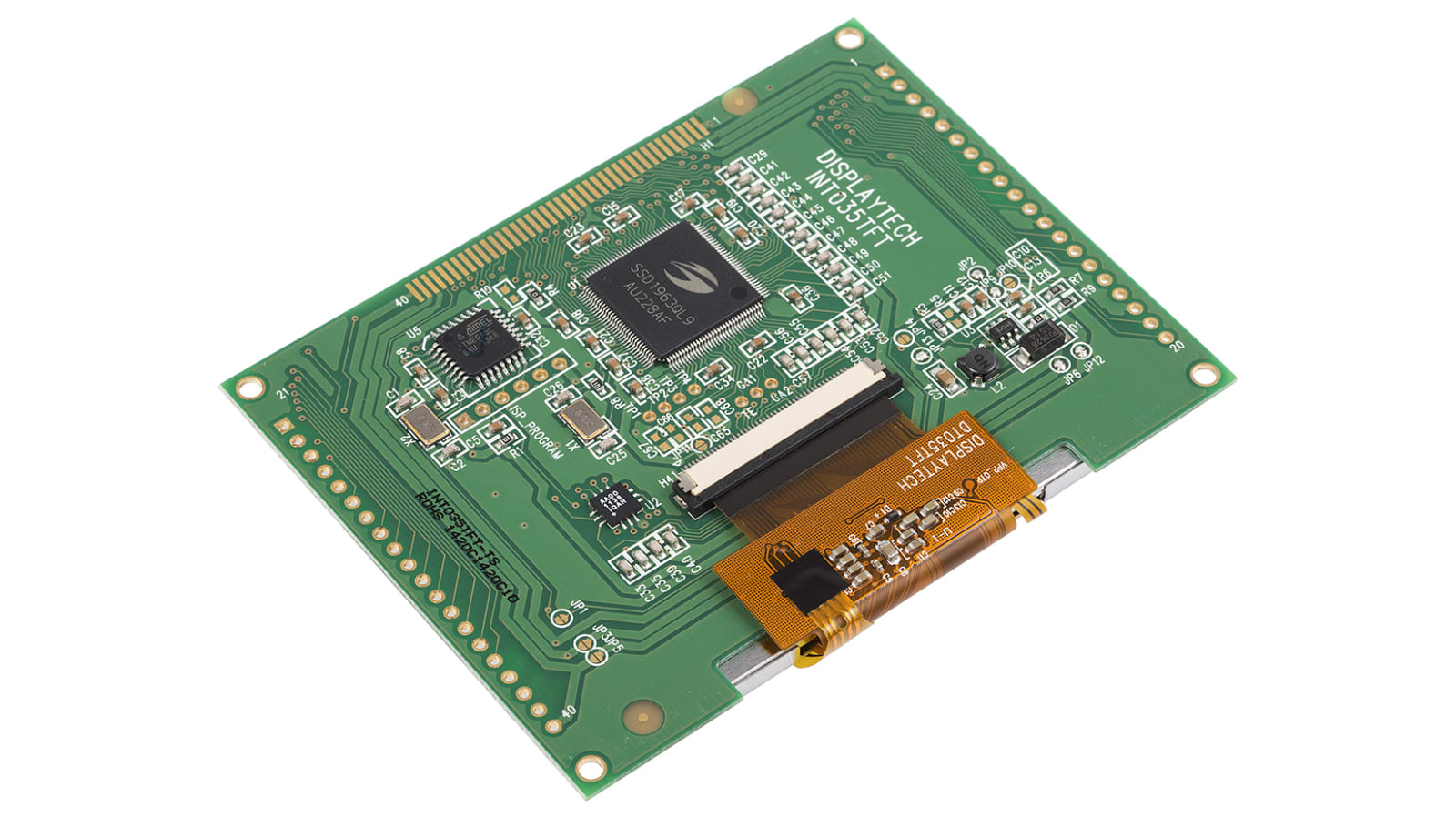 int035tft-ts Displaytech INT035TFT-TS TFT LCD Colour Display / Touch Screen, 3.5in QVGA, 320 x 240pixels