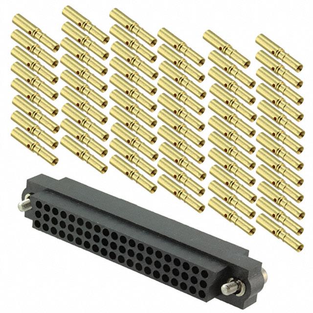 Harwin Inc. 3-Row Female Surface Mount/Crimp Connector, Datamate J-Tek