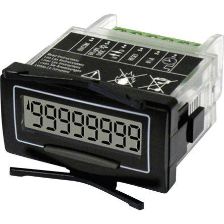 Trumeter 8 Digit, LCD, Digital Counter, 10 → 110 V dc, 10 → 240 V ac