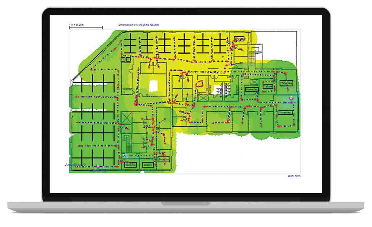 NetAlly Survey Software for wireless LAN networks