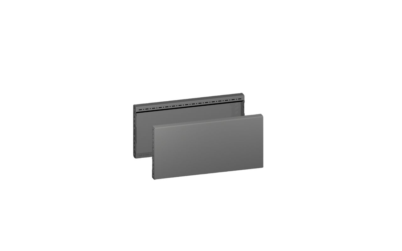 8660043 Rittal Front Trim Kit Base/Plinth Trim Panel for Use with VX Base/Plinth System