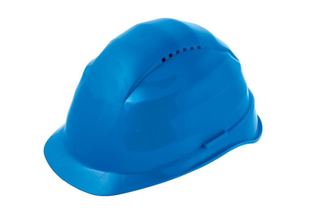 Skytec Rockman Blue Safety Helmet Ventilated Adjustable