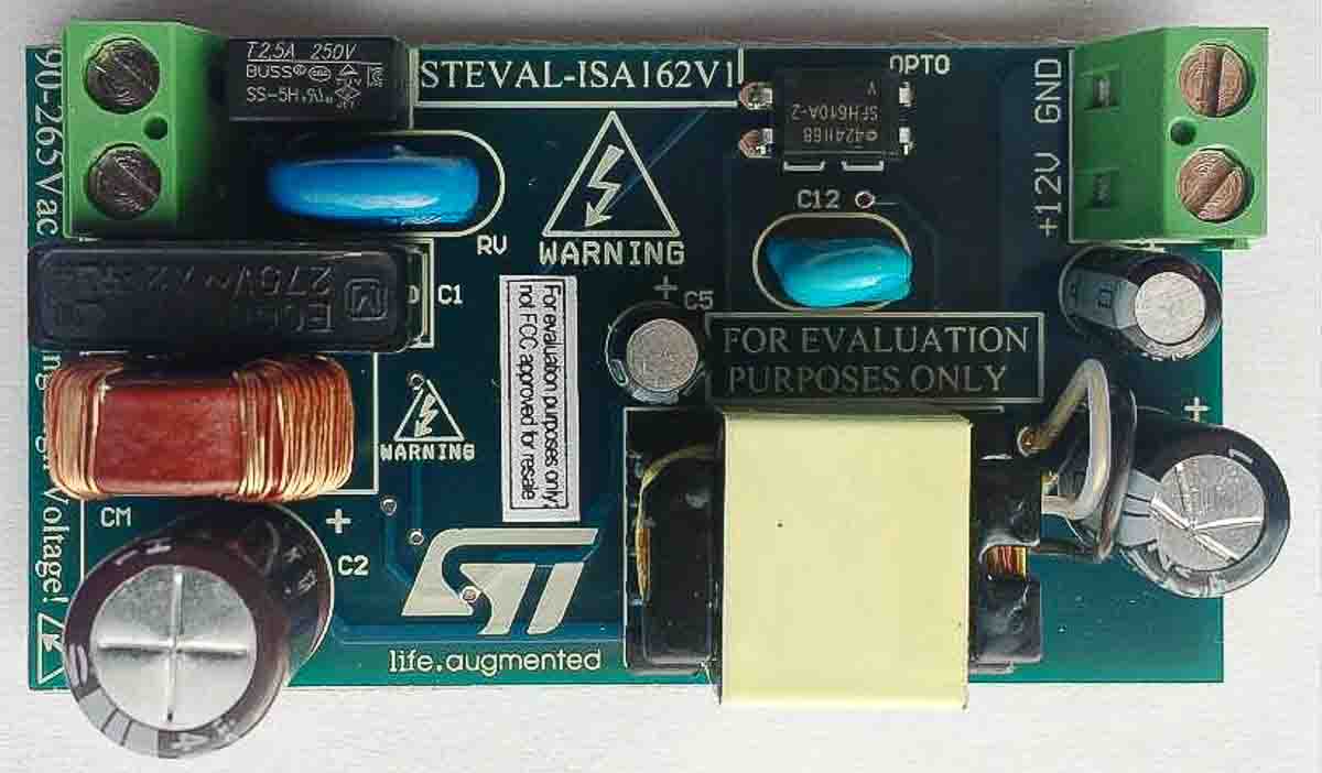 STMicroelectronics Evaluation Board Power Management for VIPer25HD for General-Purpose Applications