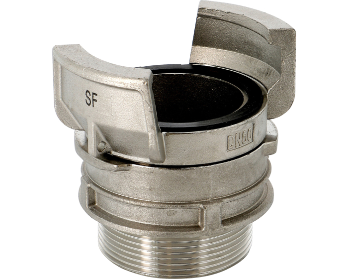 Sferaco Hose Connector, Straight Hose Coupling, BSP 3/4in 50mm ID, 16 bar