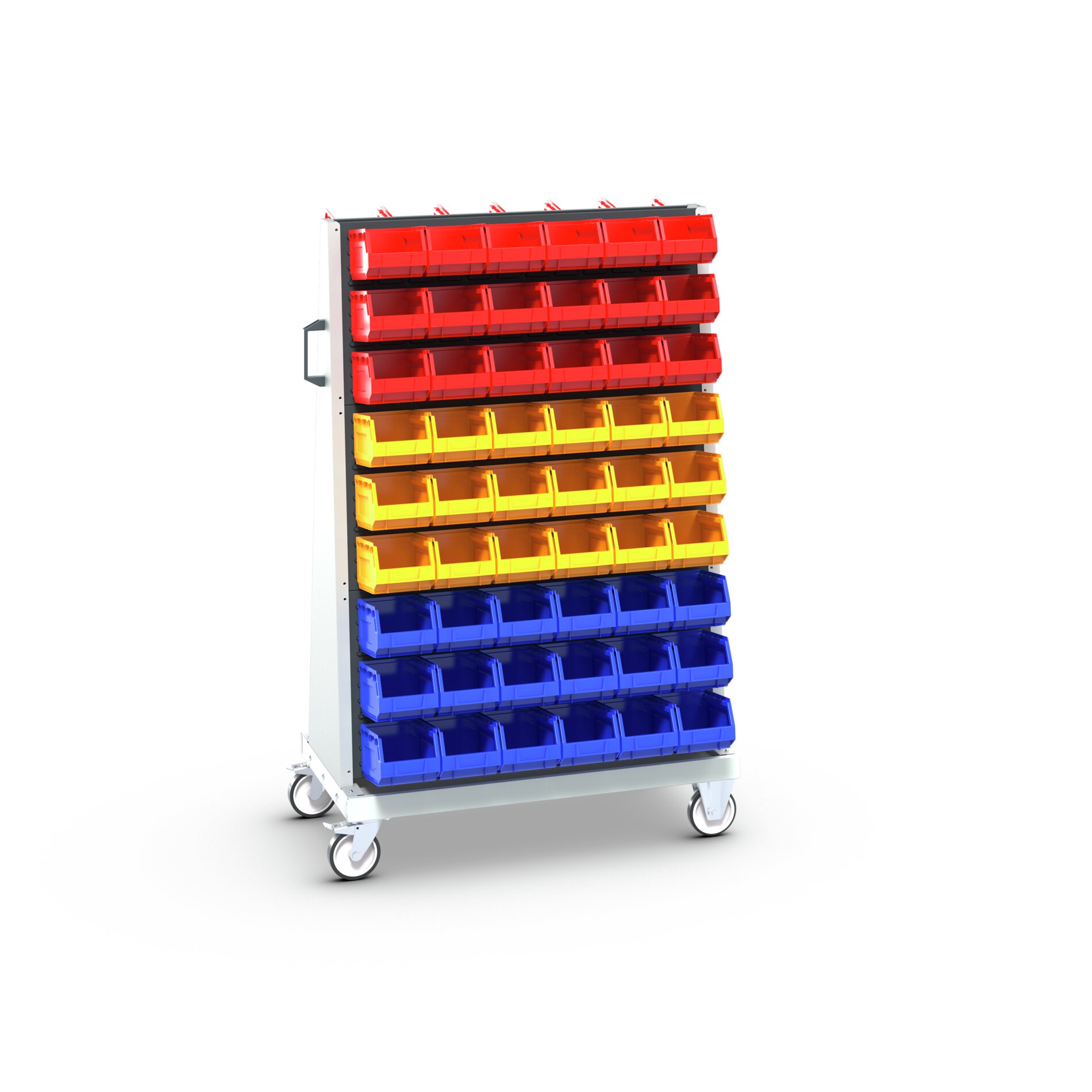 Bott Steel Louvred Panel Trolley, 1000 x 650 x 1600mm