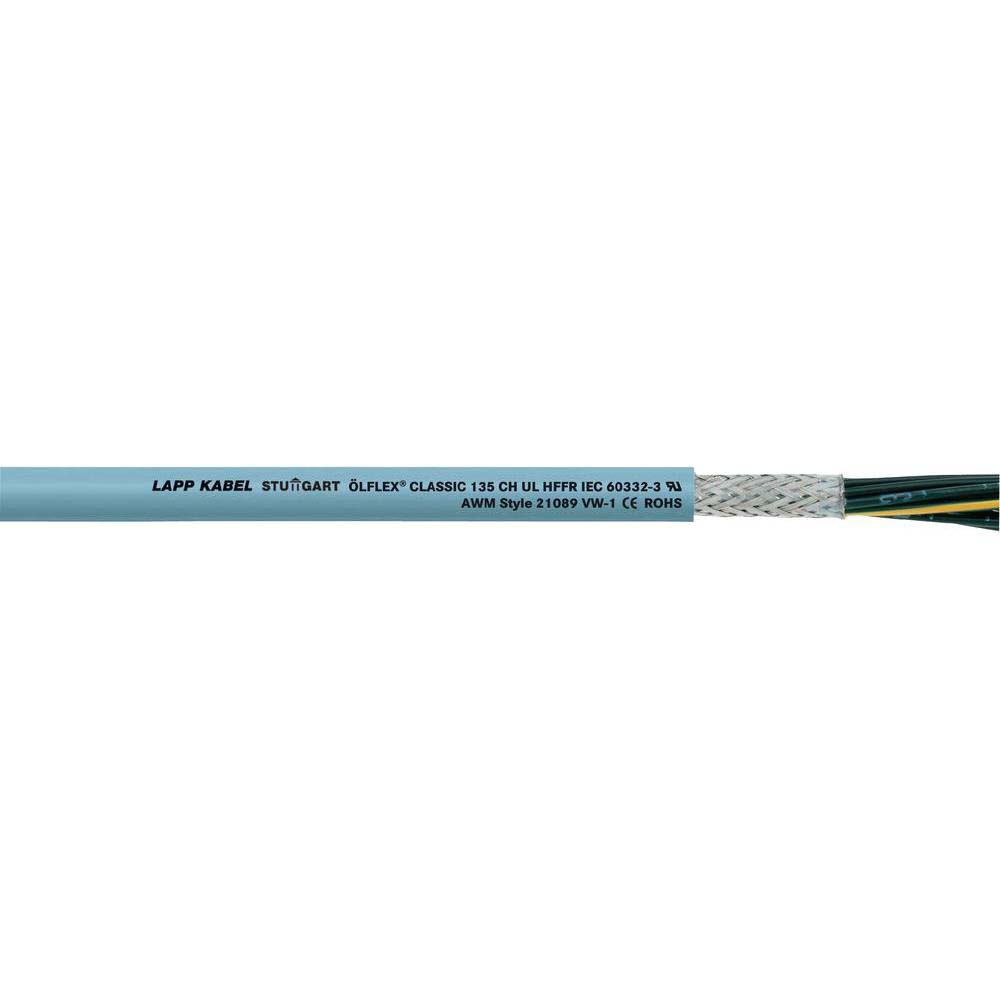 Lapp ÖLFLEX CLASSIC 135 CH Control Cable, 5 Cores, 1 mm², CY, Screened, 50m, Grey LSZH Sheath, 17 AWG