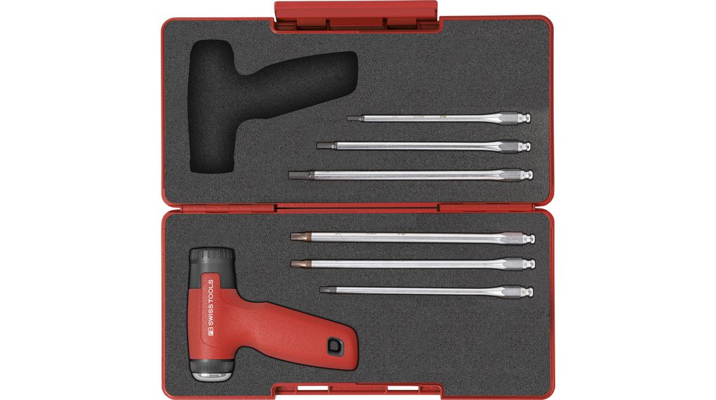 PB SWISS TOOLS Digital Hex Torque Screwdriver & Bit Set, 3.4-16Nm, ±6 % Accuracy