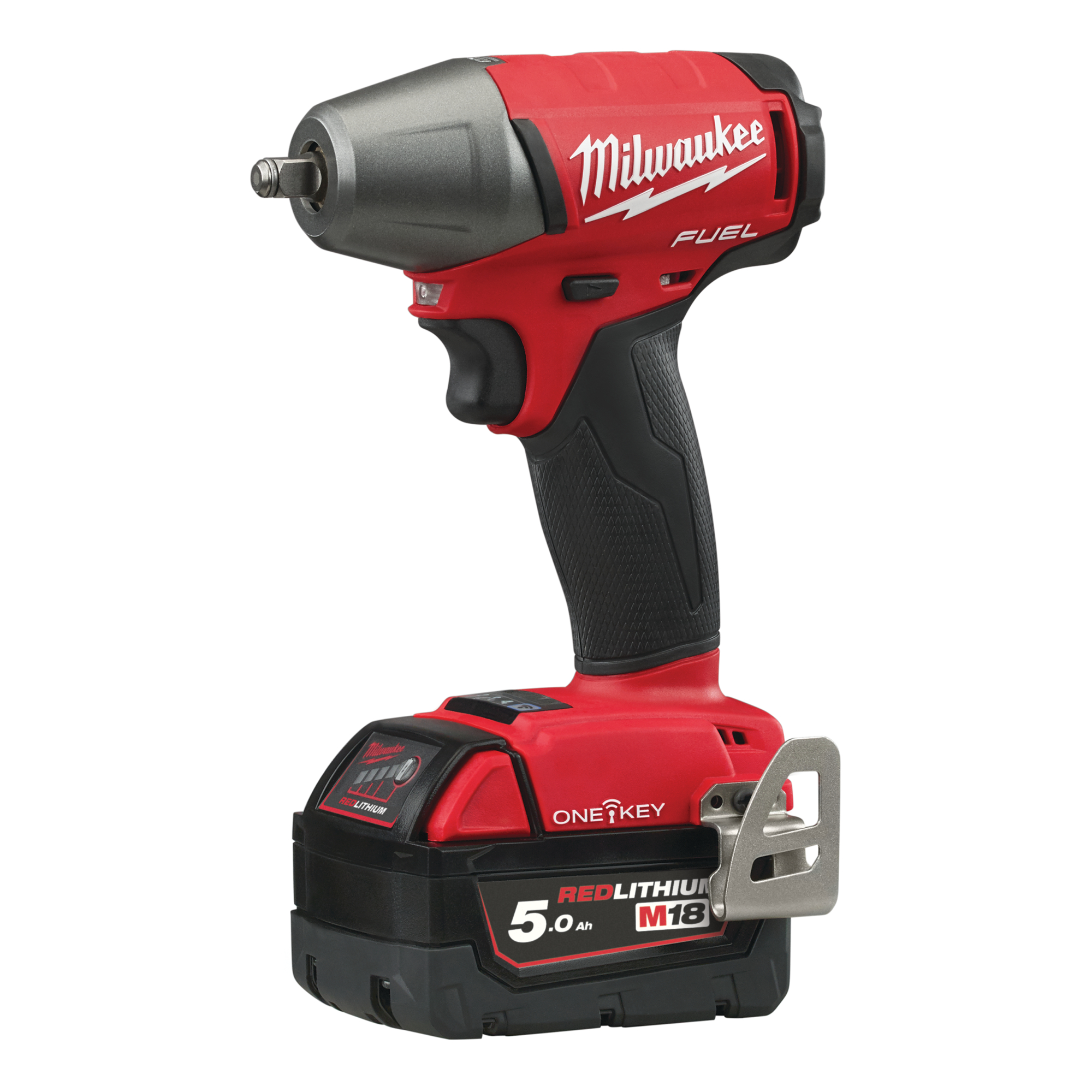 Milwaukee 3/8 in 18V, 5Ah Cordless Impact Driver Cordless