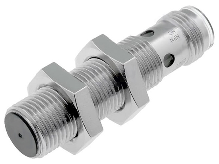 Omron Inductive Threaded Barrel Proximity Sensor, M12, 4 mm Detection, NPN NC, 12 → 24 V dc