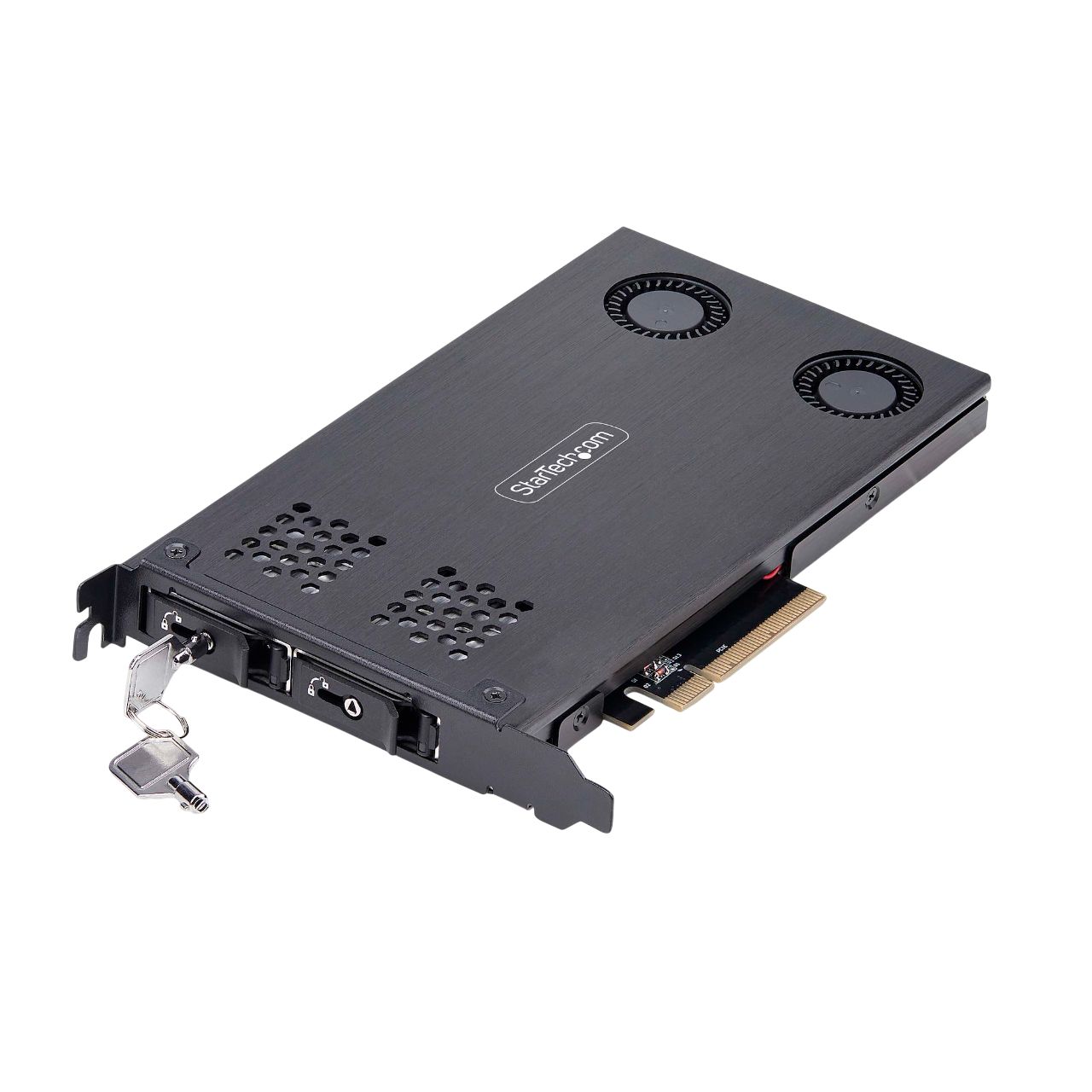 StarTech.com M2 Hard Drive Mobile Rack 12.1 x 18.6 x 1.9 cm PCIe x8