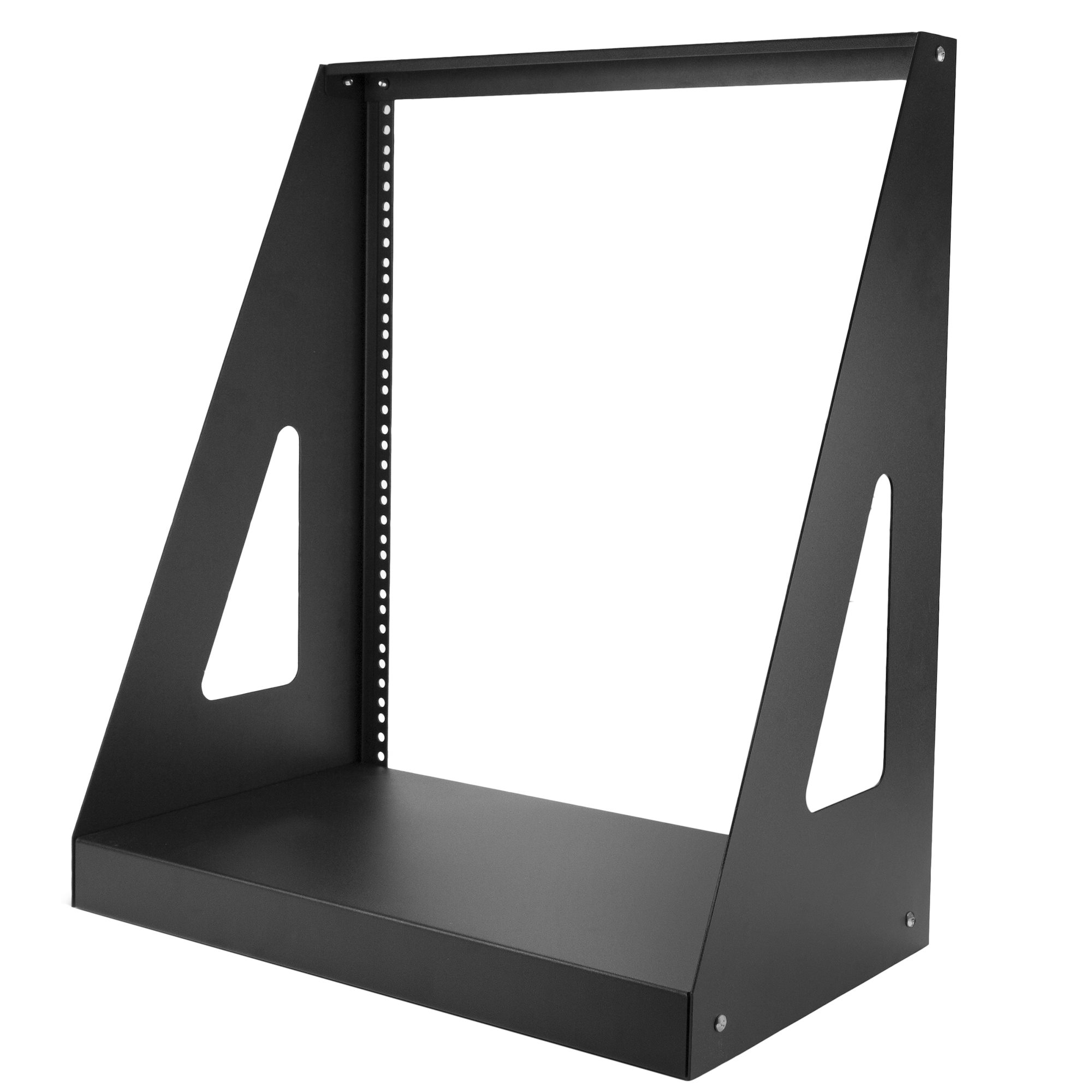 2postrack12 StarTech.com Black 12 U Steel Server Rack , with 2 Post Frame, 613 mm Height 613 mm