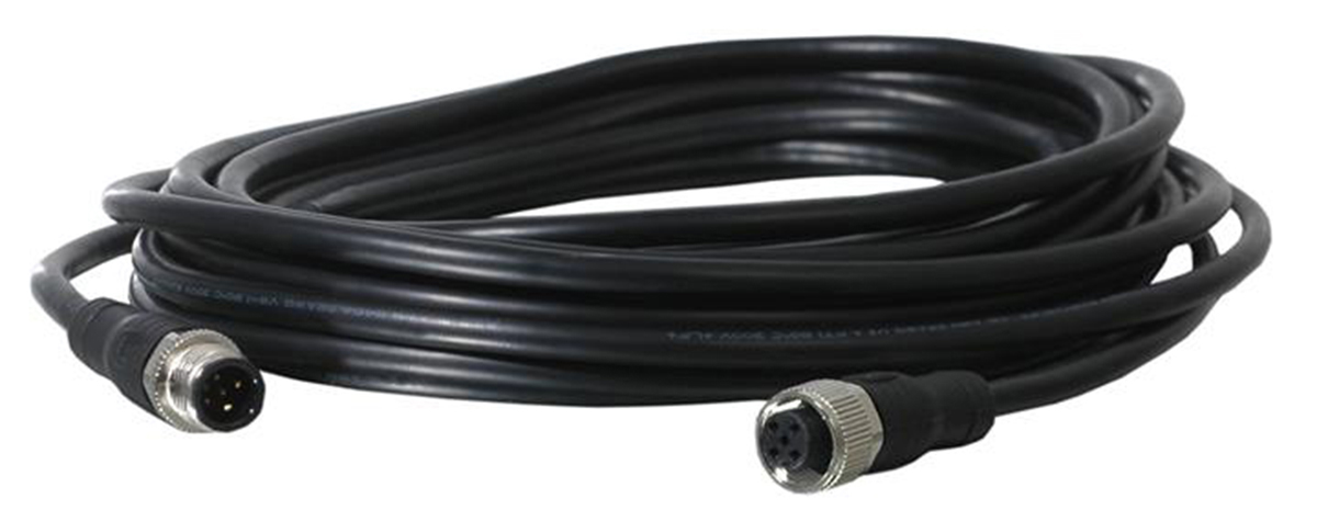 ABB Jokab Female 5 way M12 to Male 5 way M12 Sensor Actuator Cable, 10 m