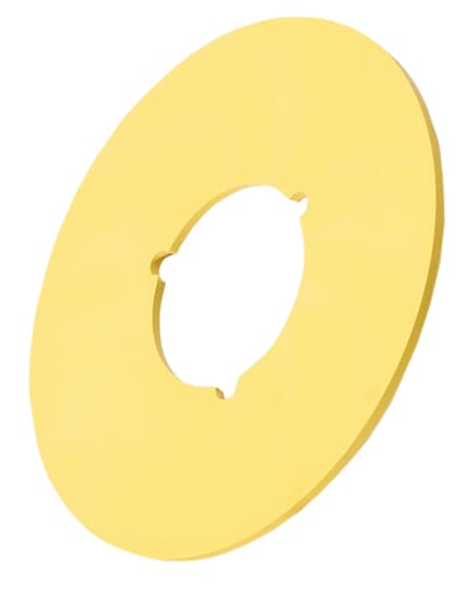 ABB Self-Adhesive Inscription Plate for Use with Emergency Stop Button