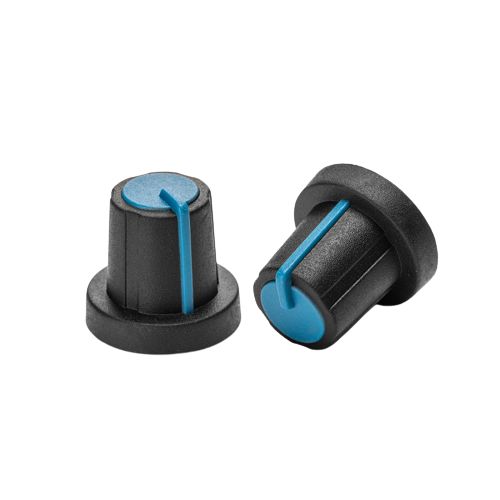 Sifam 16 mm Knob Diameter Black Potentiometer Knob Cap for 13.5 mm Shaft D Shaped, 3/02/DRN110 006 /1004 /236