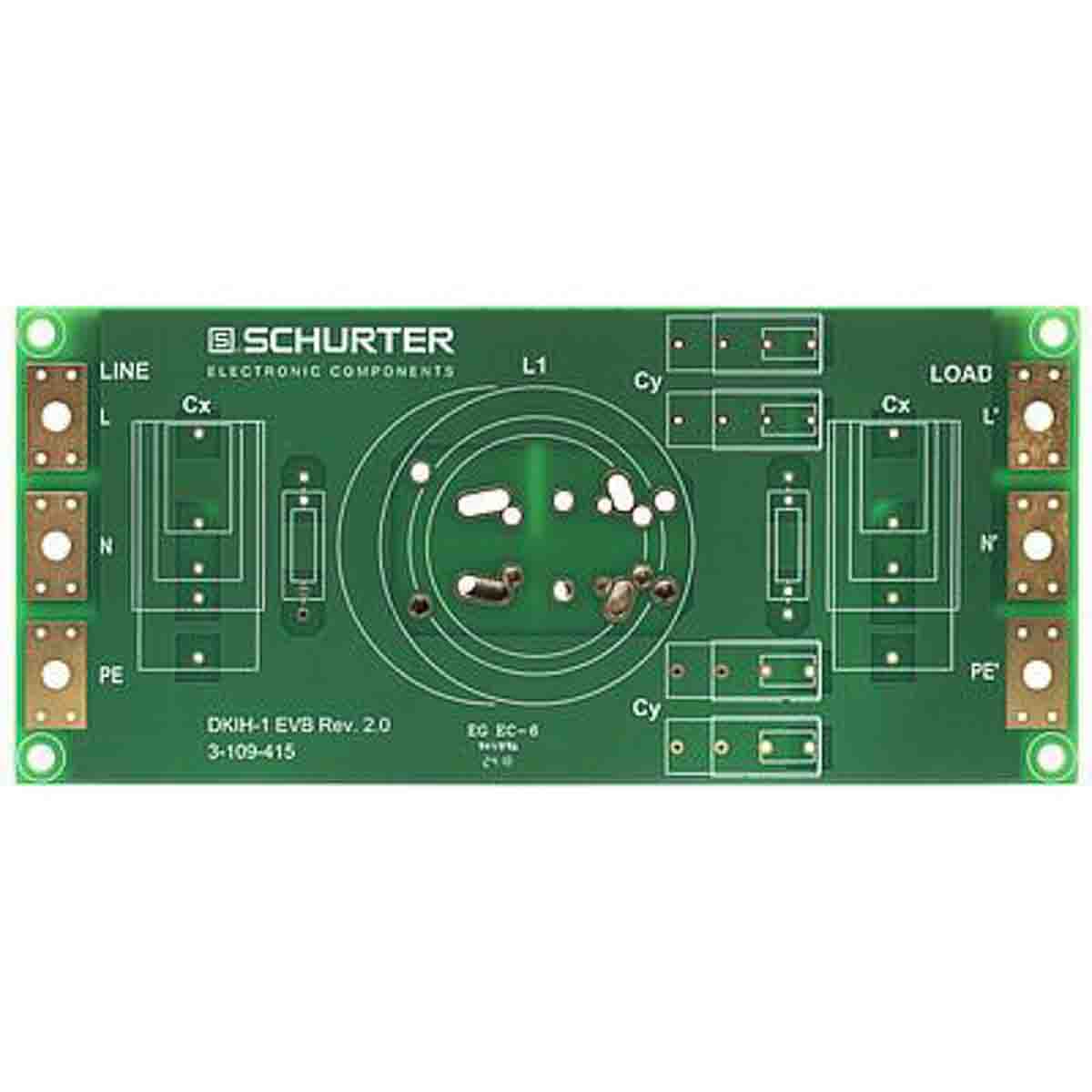 Schurter EMI Filter Kit DKIH-EVB Series