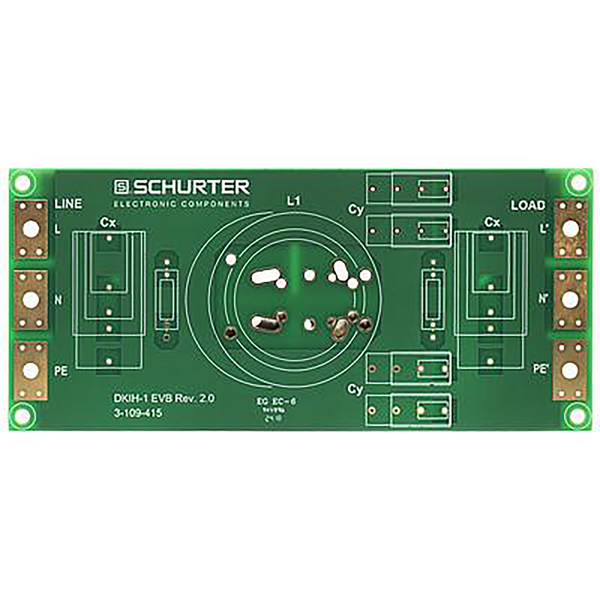 3-109-440 Schurter EMI Filter Kit DKIH-EVB Series