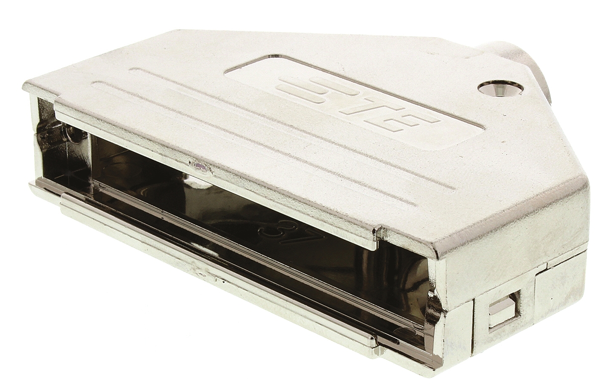 TE Connectivity ADK Series ABS Straight D-Sub Backshell, 37 Way Strain Relief