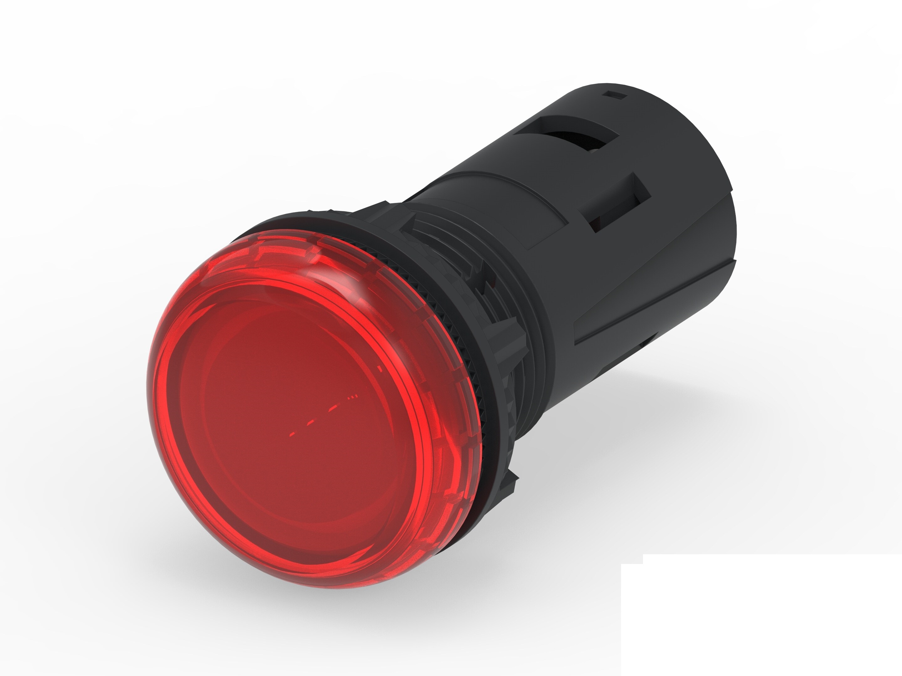 TE Connectivity, 3-2489541, Screw Red LED Pilot Light, 19.6 mm Cutout, IP65, IP20, Dome, 415V ac