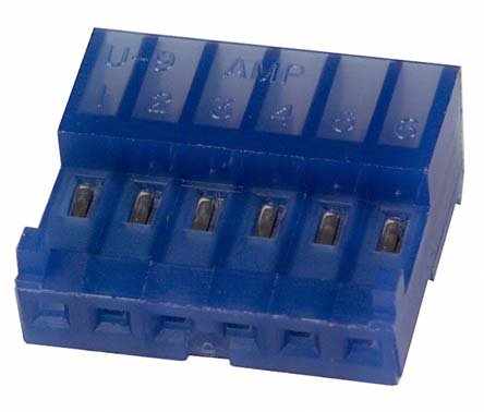 TE Connectivity 8-Way IDC Connector Female for Cable, 1 Row