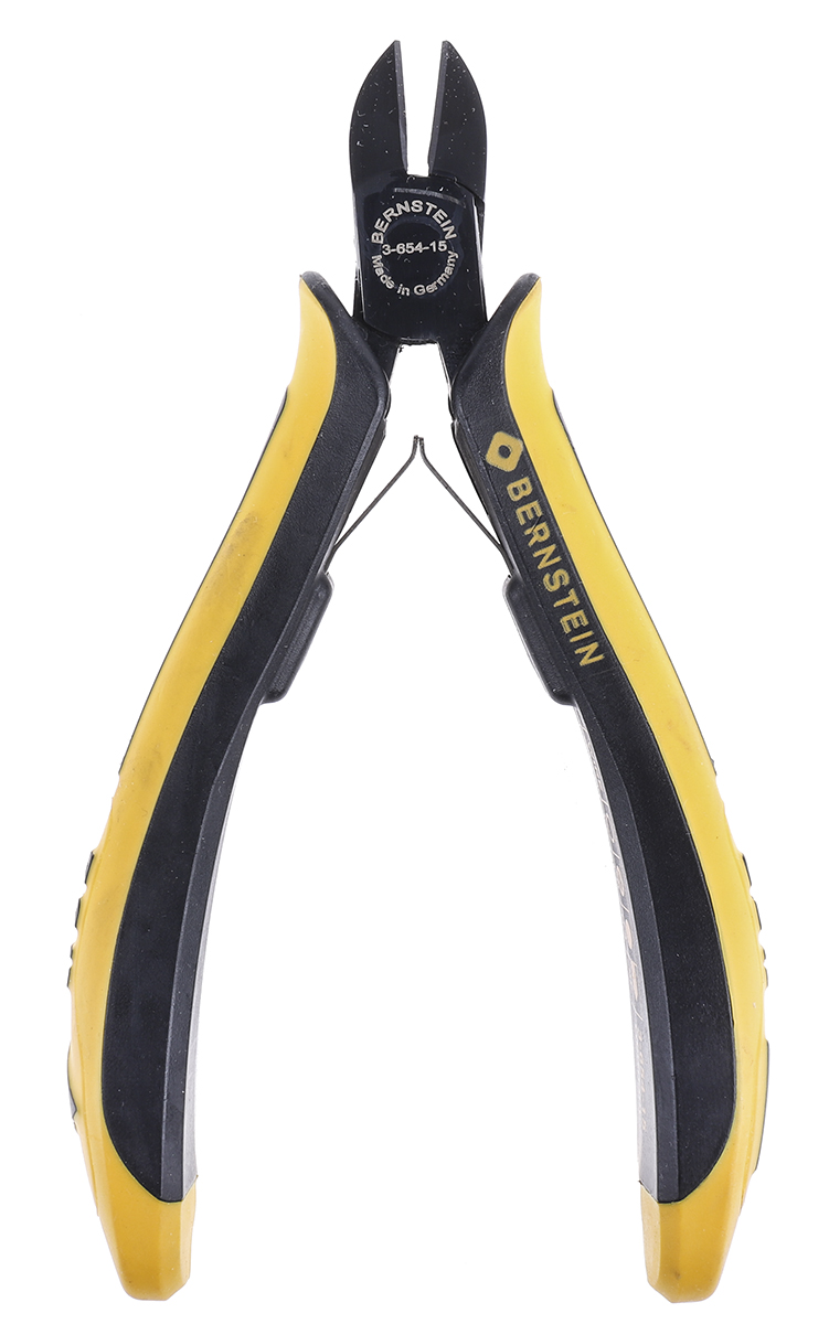 3-654-15 Bernstein Semi-Flush ESD Safe Nipper & Diagonal Cutter
