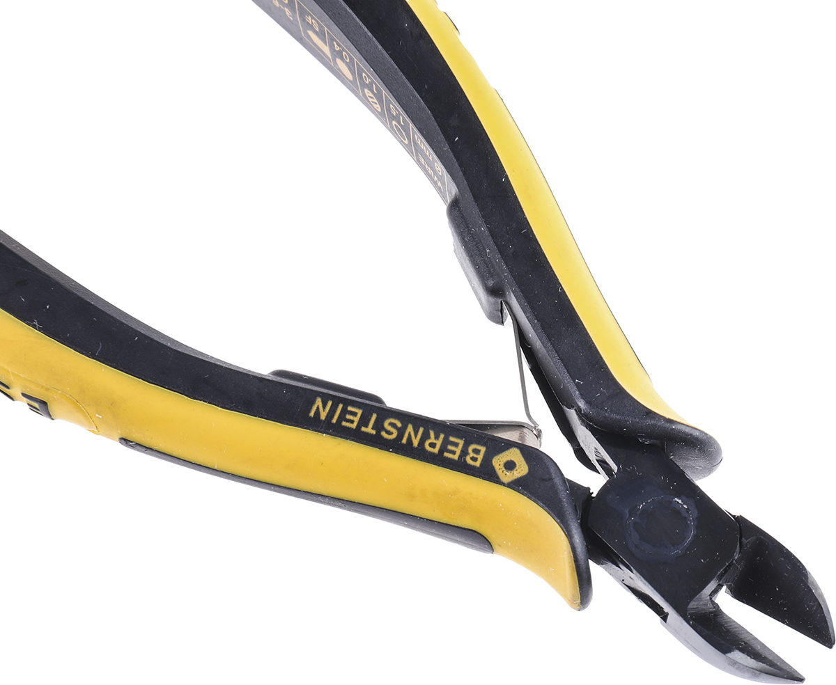3-654-15 Bernstein Semi-Flush ESD Safe Nipper & Diagonal Cutter