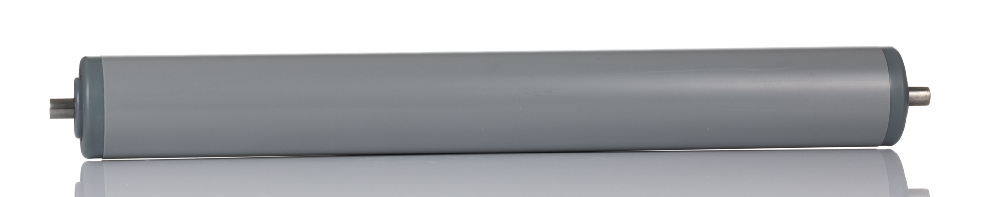 Bosch Rexroth Plastic Round Conveyor Roller Conveyor Roller 40 mm Dia. x 325 mm L, Zinc Plated Steel 150 N, 8 mm