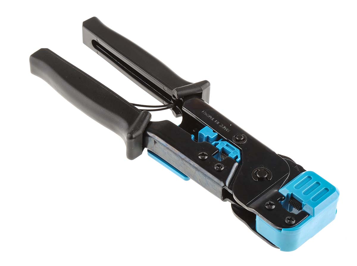 30-496 Ideal Crimp Tool Crimp Tool for RJ11 Connectors, RJ45 Connectors