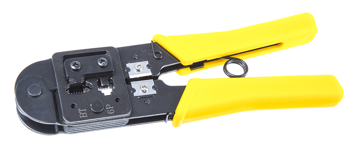 Ideal Crimp Tool Crimp Tool for RJ11 Connectors, RJ12 Connectors, BT Connectors