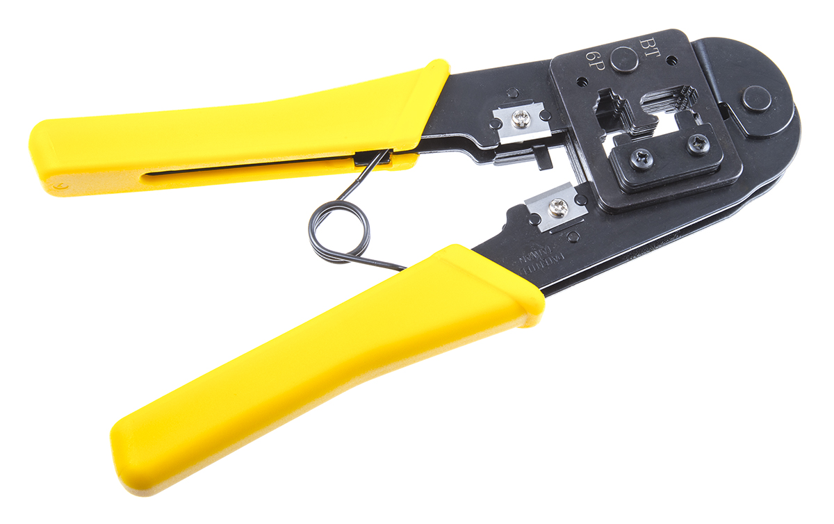 30-527 Ideal Crimp Tool Crimp Tool for RJ11 Connectors, RJ12 Connectors, BT Connectors