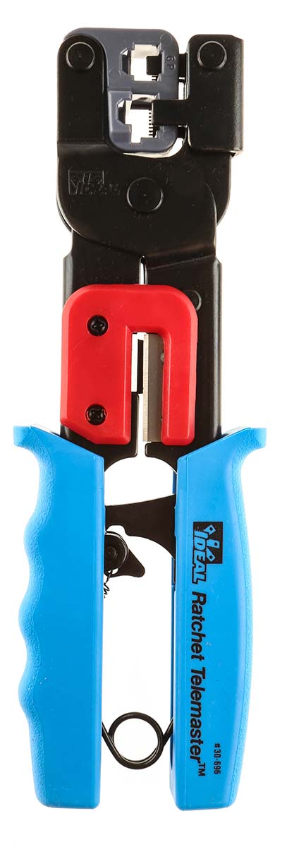 Ideal 30-696 Crimp Tool Crimp Tool for RJ45 Connectors, RJ11 Connectors