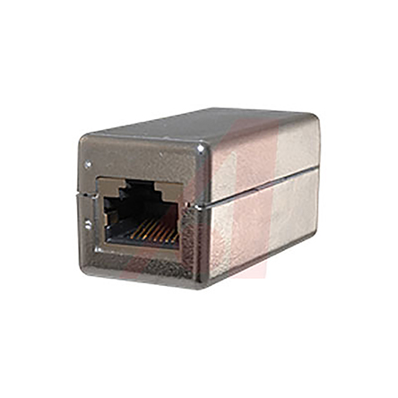 Cinch 30 Series 1 Port RJ45 Female Shielded Coupler, Cat5e