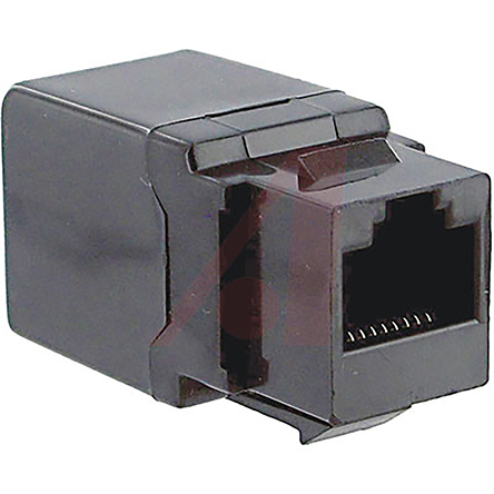 Cinch 30 Series 1 Port RJ45 Female Unshielded Coupler, Cat5e