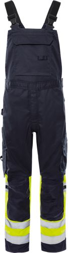 Fristads 2168 ATHF Men's Trousers Navy, Yellow 120 cm Waist 84cm Leg