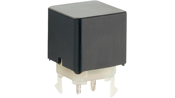 Marquardt Black Tactile Switch Button, 2 NO 30mA, 50 V ac 28 V dc, Surface