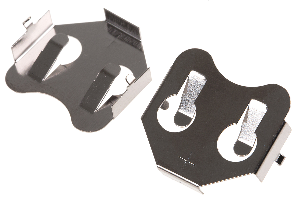 Keystone CR2016, CR2025, CR2032 Battery Contact Top Spring Arm